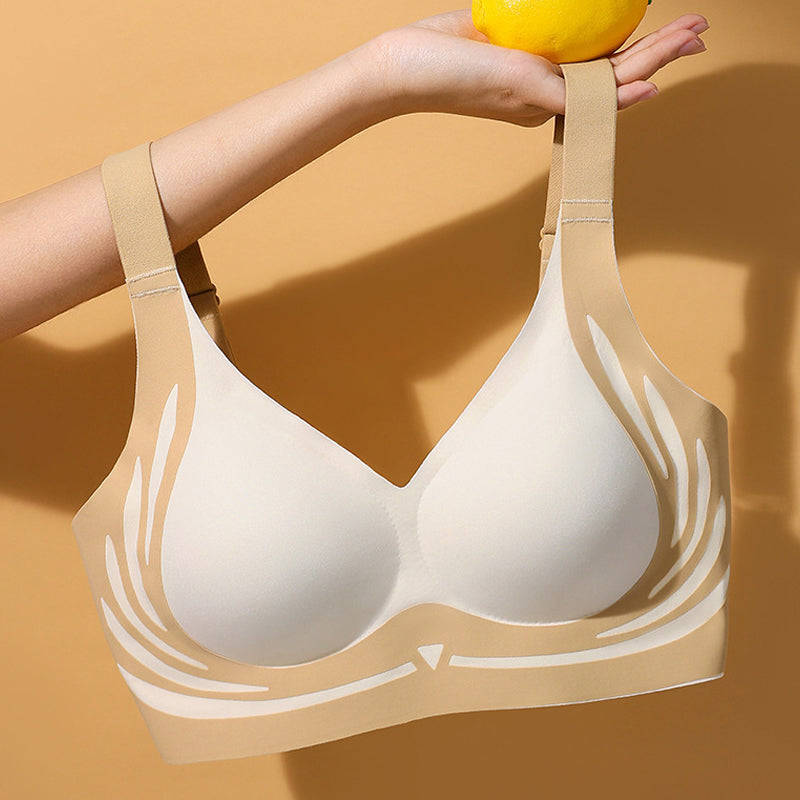 Sutiã push-up anti-flacidez sem fio com elevação