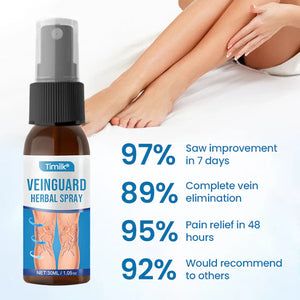 Spray de ervas Timilk® VeinGuard - ✅ Clinicamente comprovado que elimina varizes em apenas 7 dias!