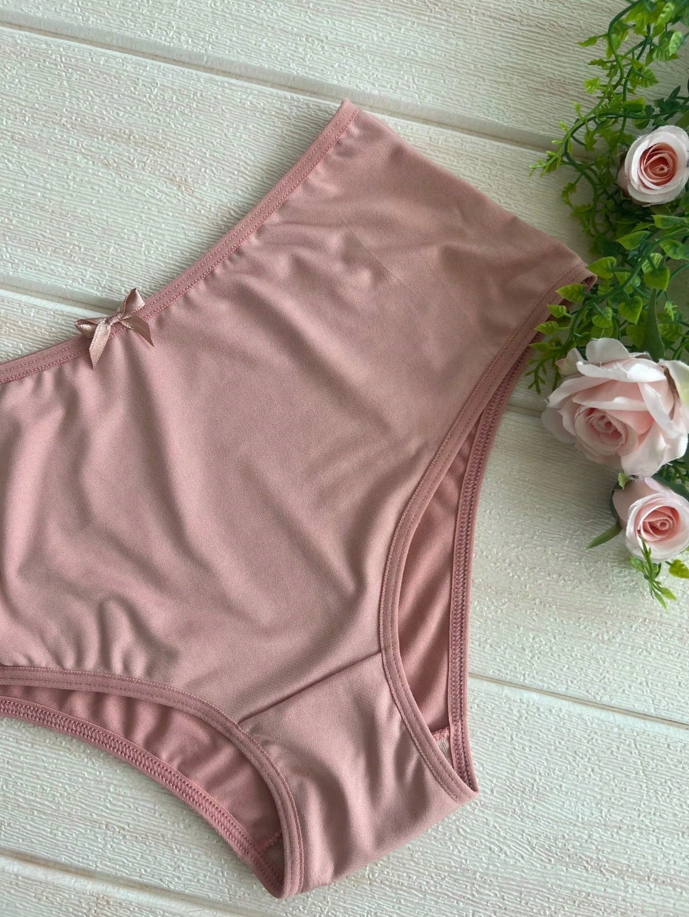 Kit 10 Calcinhas Plus Size Cintura Alta Lateral Larga