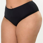 Kit 10 Calcinhas Plus Size Cintura Alta Lateral Larga