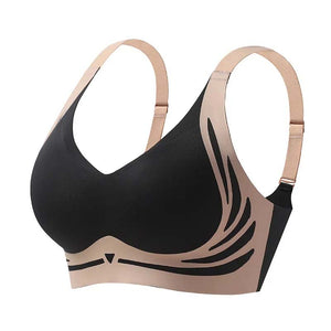 Sutiã push-up anti-flacidez sem fio com elevação