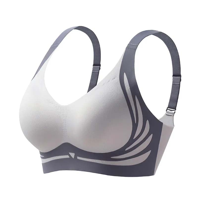 Sutiã push-up anti-flacidez sem fio com elevação