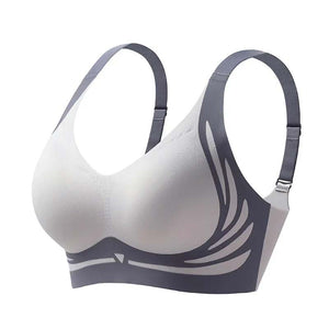 Sutiã push-up anti-flacidez sem fio com elevação