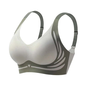 Sutiã push-up anti-flacidez sem fio com elevação