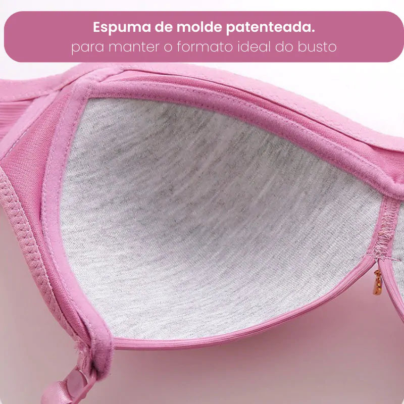 Sutiã Reforçado Sem Aro Malibu Plus - Pague 1 Leve 2