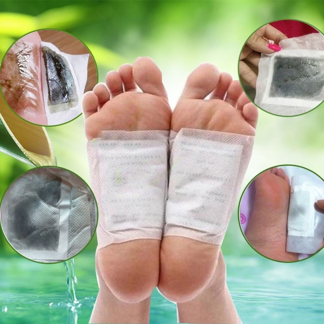 Adesivo Removedor de Toxinas – Power Detox - Adesivos Detox Para os Pés PROMOÇÃO  (50 UNIDADES)