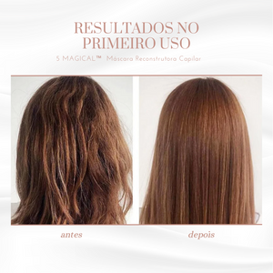 5 MAGICAL™ Máscara Reconstrutora Capilar PROMOÇÃO (60% DE DESCONTO)