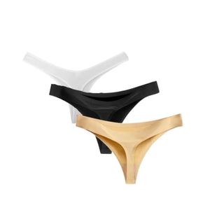 Kit 10 calcinhas lingerie sem costura, calcinha fio dental confortável, calcinha invisível tanga feminina