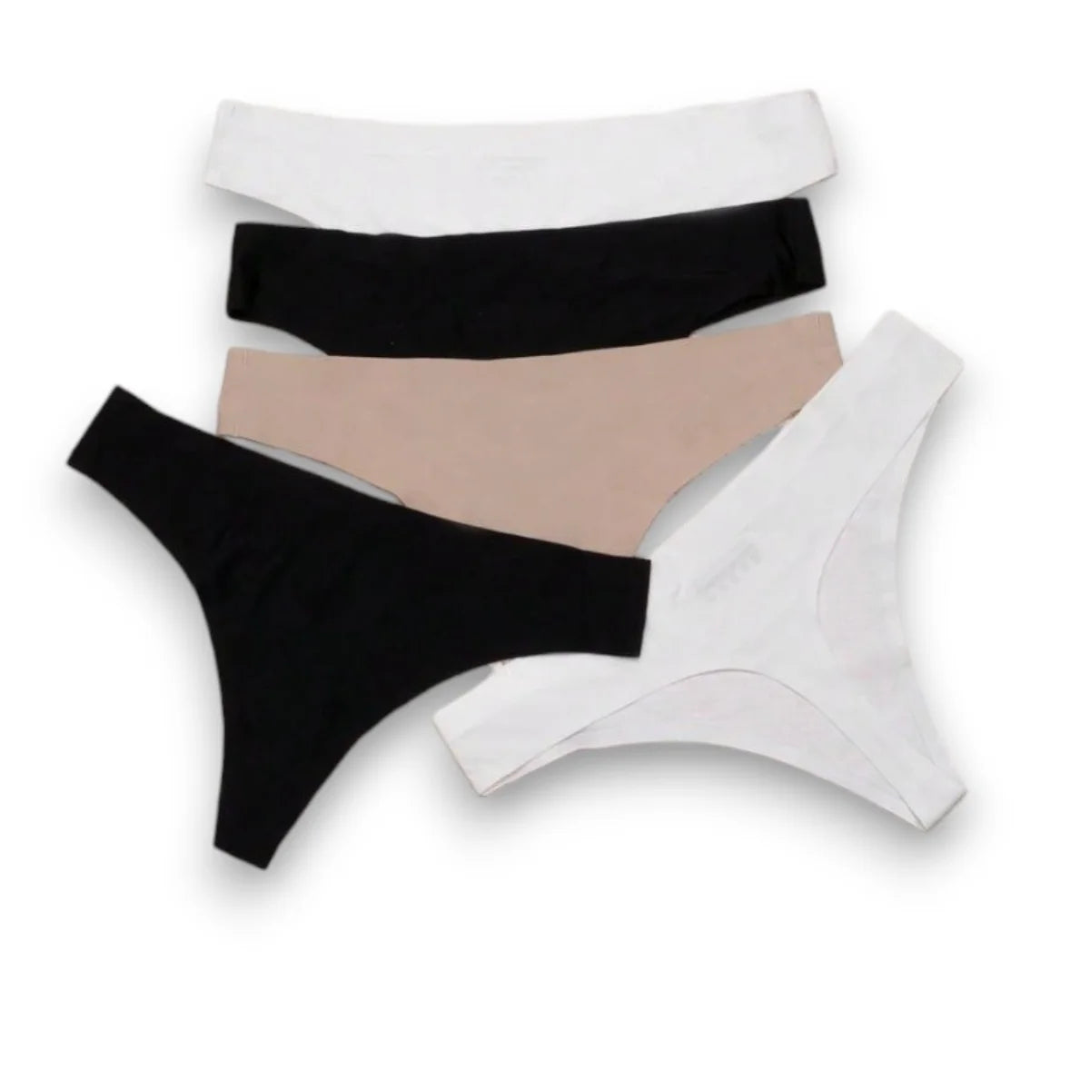 Kit 10 calcinhas lingerie sem costura, calcinha fio dental confortável, calcinha invisível tanga feminina