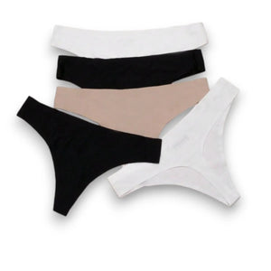 Kit 10 calcinhas lingerie sem costura, calcinha fio dental confortável, calcinha invisível tanga feminina