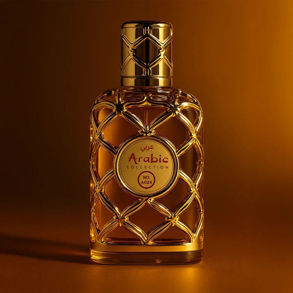 Perfume Árabe Compartilhável Âmbar Real A024  – Doce Amadeirado