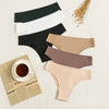 Kit 10 Calcinhas Tanga sem Costura corte a laser feminina