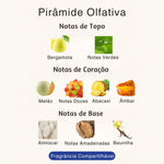 Perfume Árabe Compartilhável Âmbar Real A024  – Doce Amadeirado