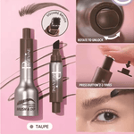 Ferramenta para Sobrancelhas BrowMaster | À Prova d'Água, Pincel Ultra-Realista para Sobrancelhas