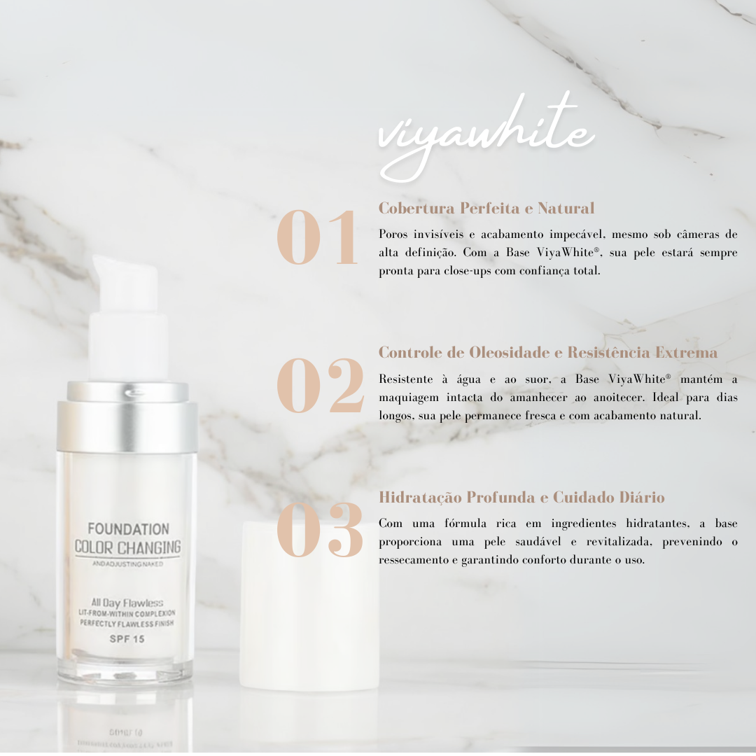 Base ViyaWhite™  - Fórmula Rejuvenescedora - PROMOÇÃO (50% DE DESCONTO)