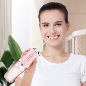 Irrigador Oral para Limpeza Bucal Recarregável - CleanJet