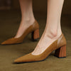 Odessa Sapato Scarpin Feminino de Suede