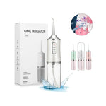 Irrigador Oral para Limpeza Bucal Recarregável - CleanJet