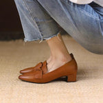 Oxford Sapato Feminino com Salto