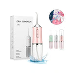 Irrigador Oral para Limpeza Bucal Recarregável - CleanJet