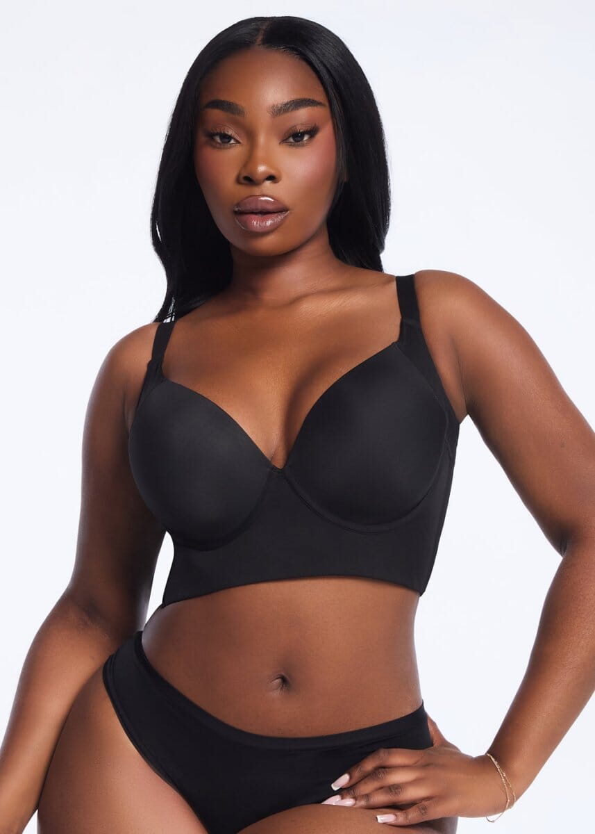 360Support Adjustable Wired Push Up Bra