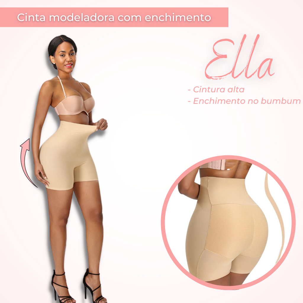 [2 peças] Modeladora Ella - Enchimento no Bumbum