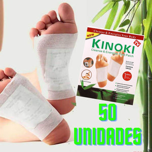 Adesivo Removedor de Toxinas – Power Detox - Adesivos Detox Para os Pés PROMOÇÃO  (50 UNIDADES)