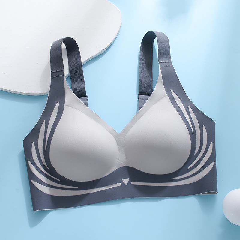 Sutiã push-up anti-flacidez sem fio com elevação