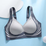 Sutiã push-up anti-flacidez sem fio com elevação