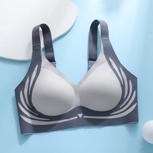 Sutiã push-up anti-flacidez sem fio com elevação