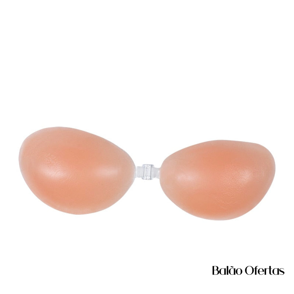 Sutiã Adesivo de Silicone Sustentador - Push Up