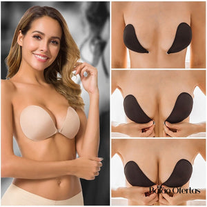 Sutiã Adesivo de Silicone Sustentador - Push Up