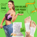 Adesivo Removedor de Toxinas – Power Detox - Adesivos Detox Para os Pés PROMOÇÃO  (50 UNIDADES)