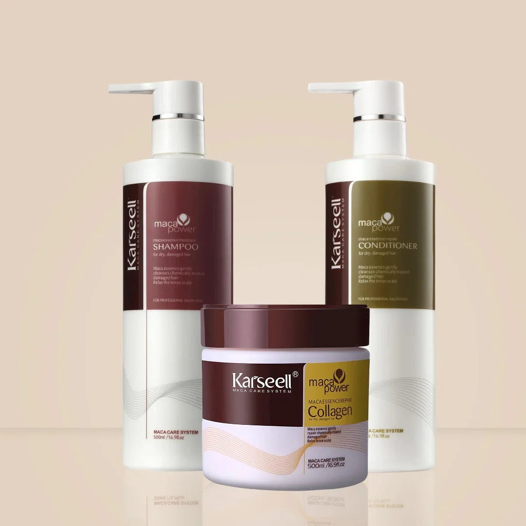 Kit Karseell Completo: Shampoo, Condicionador e Máscara PROMOÇÃO BLACK FRIDAY