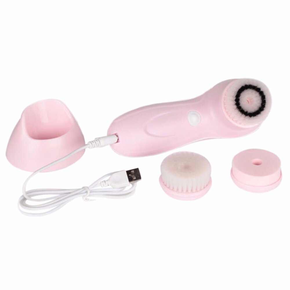 Escova Elétrica Limpeza Facial, Massagem e Esfoliação