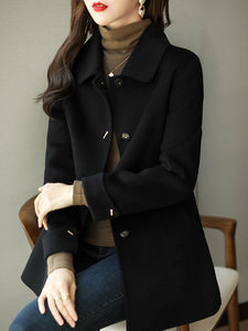 Casaco de Lã Slim Fashion Lady