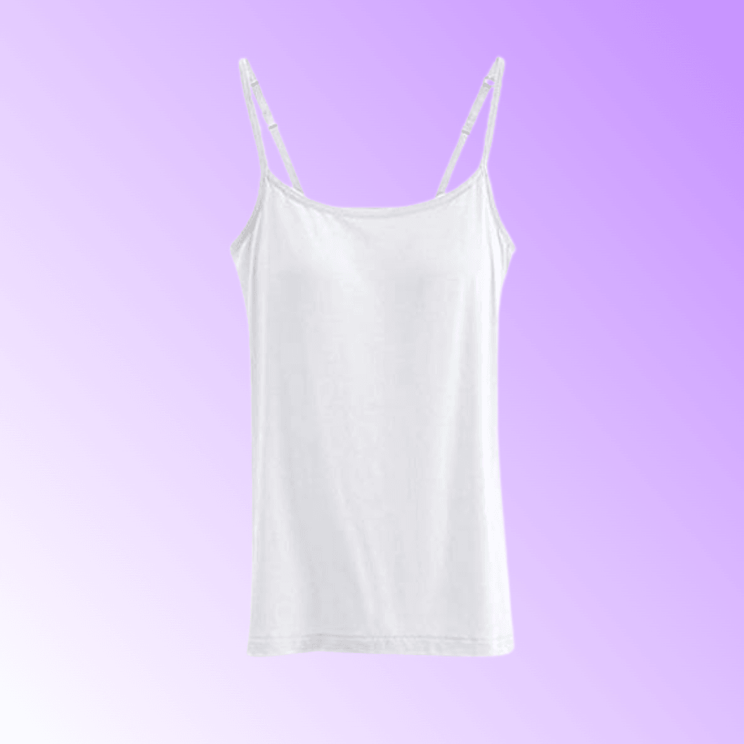 Camiseta Femme Comfort™ - Sutiã Embutido e Tecido Respirável Oferta di –  Saúde no Cotidiano