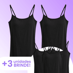 Camiseta Comfort™ - Sutiã Embutido e Tecido Respirável PROMOÇÃO  - ( LEVE 5 e PAGUE 2 )