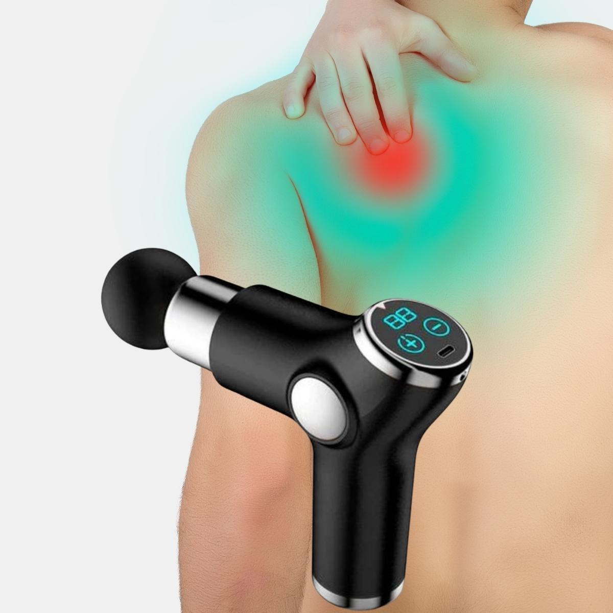 Massageador Muscular Pistola Portátil – Alívio das Dores