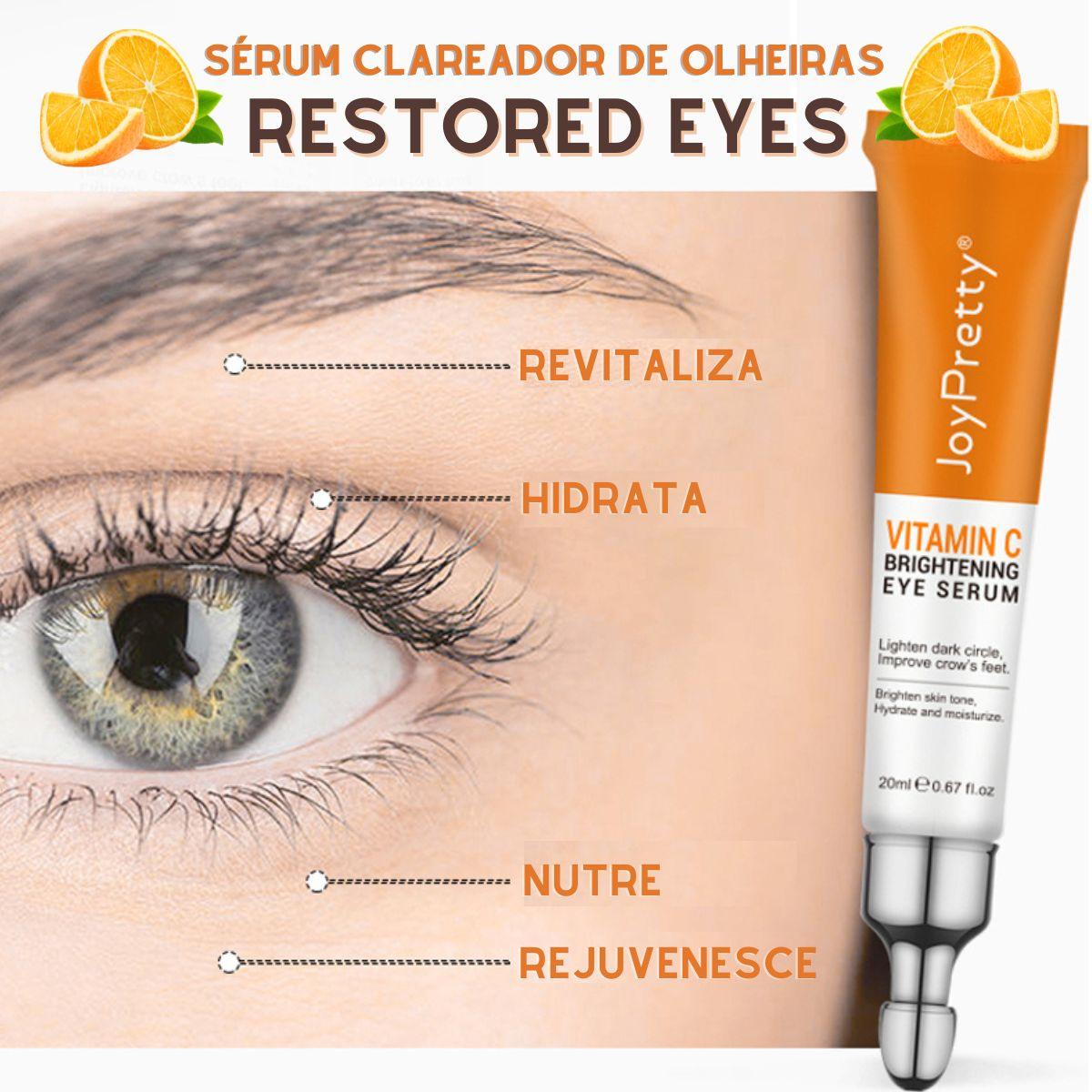 Sérum Clareador de Olheiras - Restored Eyes – Saúde no Cotidiano