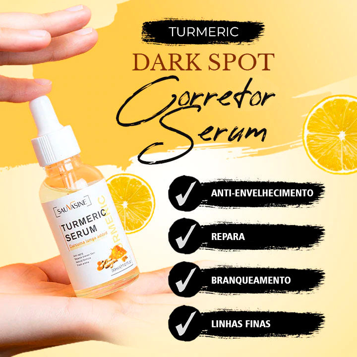 Turmeric Sérum Dark - Corretor de Manchas Escuras